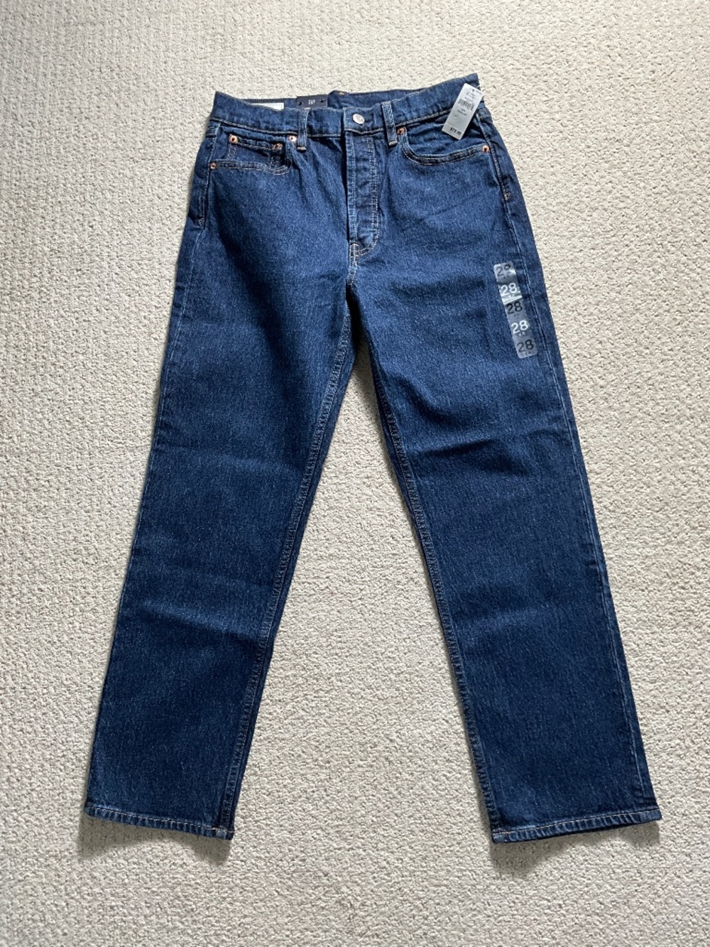 NWT Gap Cheeky Straight High Rise Jeans
